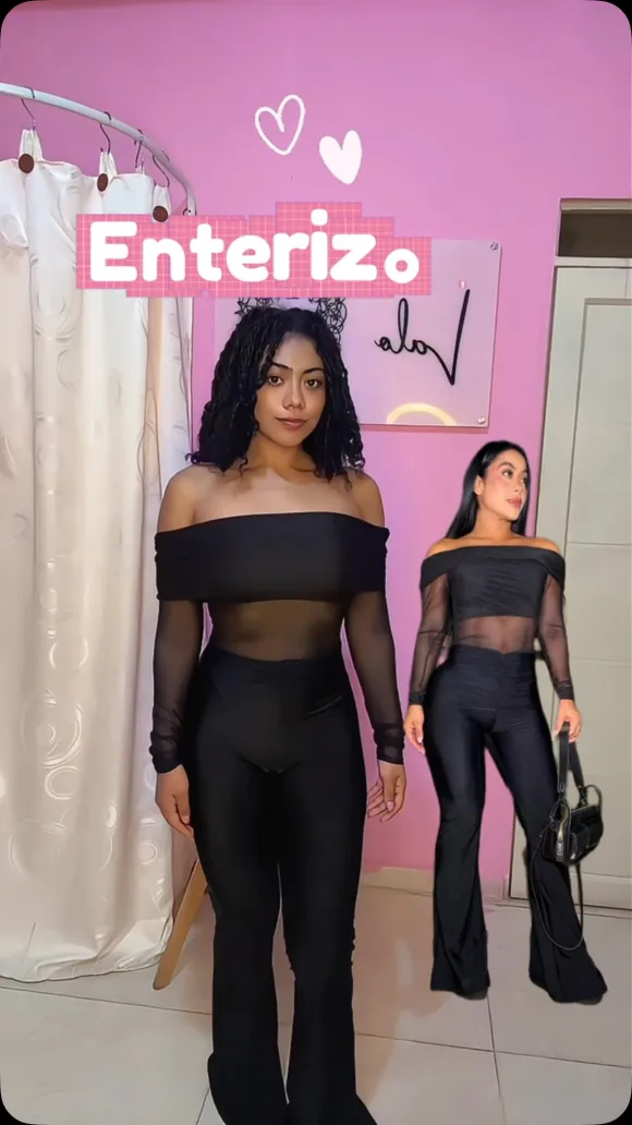 Enterizo divino en licra satinada ✨🖤