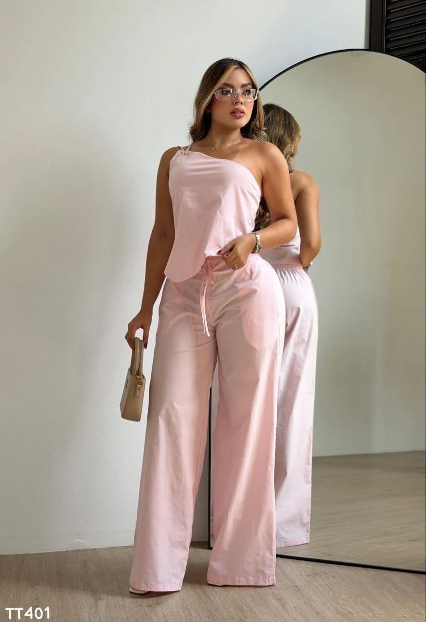 🌸 CONJUNTO LINO ROSADO 🌸